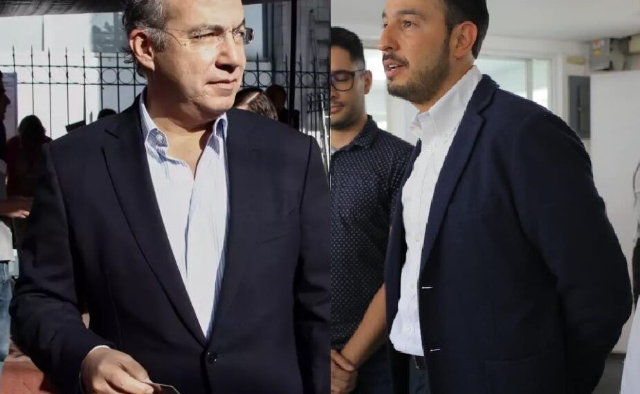 Sigue pugna: Calderón y Marko Cortés pelean por debacle del PAN