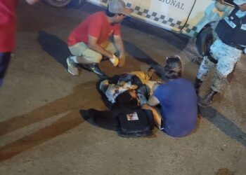 Choca Guardia Nacional y quedan 8 lesionados frente al aeropuerto de PN