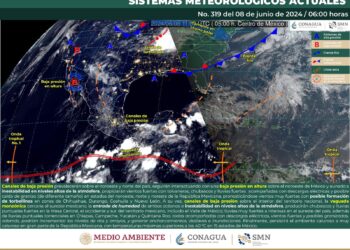 CONTINÚA EL CALOR INTENSO EN COAHUILA SE ESPERAN LLUVIAS Y FUERTES RACHAS DE VIENTO