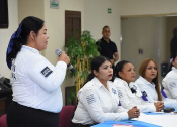 CAPACITA POLICÍA ESTATAL A AGRUPAMIENTOS DE ATENCIÓN A VIOLENCIA FAMILIAR
