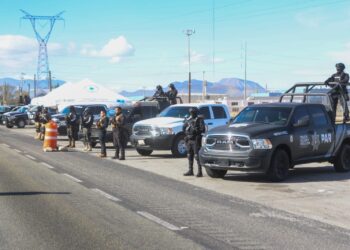 REALIZA OPERATIVOS COORDINADOS POLICÍA ESTATAL POR TODO COAHUILA