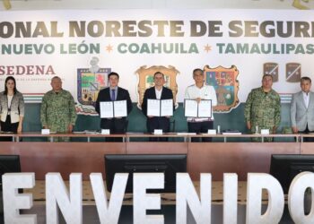 ACUERDAN COAHUILA, NUEVO LEÓN Y TAMAULIPAS TRABAJAR EN EQUIPO POR LA SEGURIDAD DE LA REGIÓN NORESTE