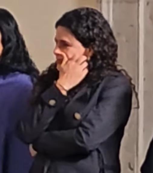 En llanto Luisa María Alcalde próxima líder de MORENA al despedir a AMLO