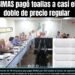 SIMAS pagó toallas a casi el doble de precio regular