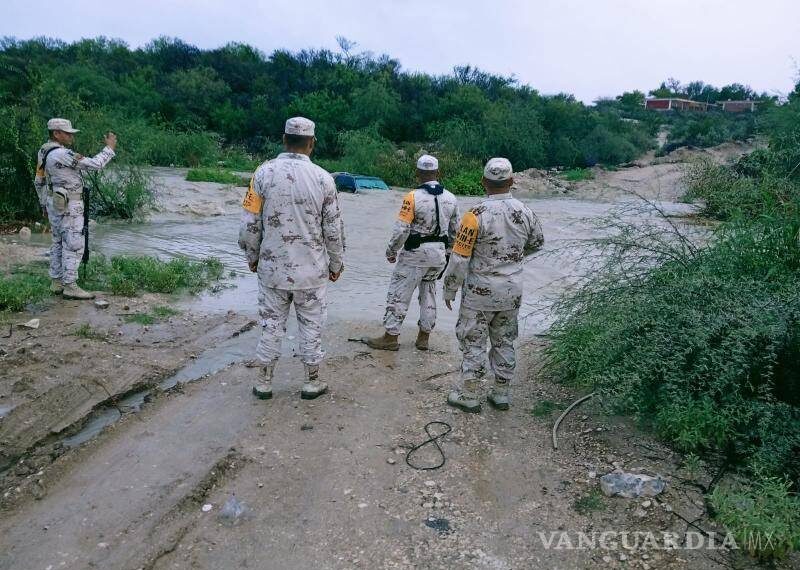 Tras fuertes lluvias SEDENA aplica Plan DN-III en PN y Acuña