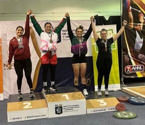 Conquista Silvana Pérez bronce en Nacional de Primera Fuerza