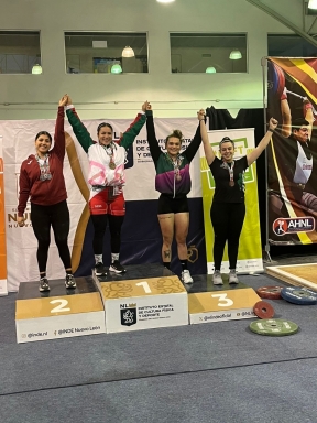 Conquista Silvana Pérez bronce en Nacional de Primera Fuerza