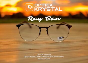Extensa gama de lentes de la icónica marca Ray-Ban, disponible en Óptica Krystal