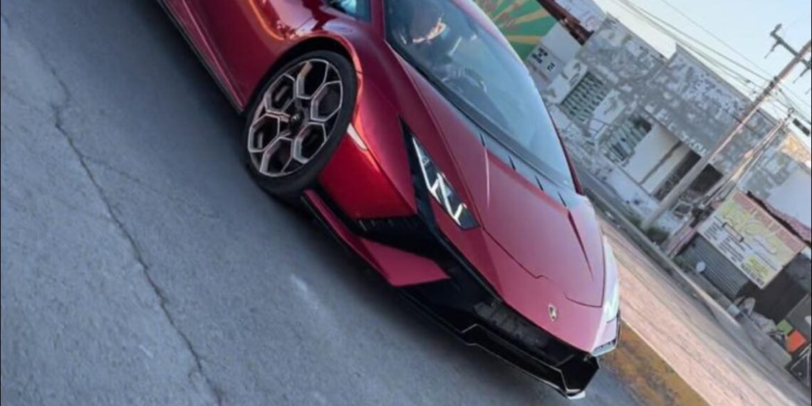 Viral: Lamborghini del diputado Tony Flores