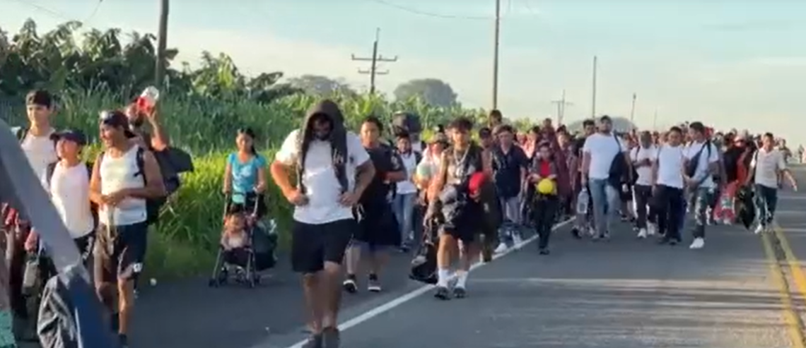 Prevén llegada de caravana de más de 2 mil migrantes a Piedras Negras
