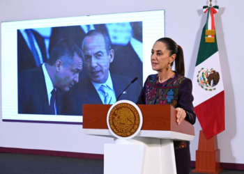 “Lo que debería es pedir perdón”: Sheinbaum sobre Felipe Calderón