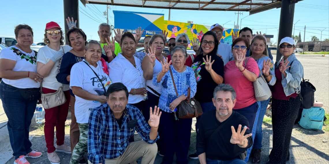 Obradoristas de PN asisten a despedida de AMLO y toma de posesión de Sheinbaum