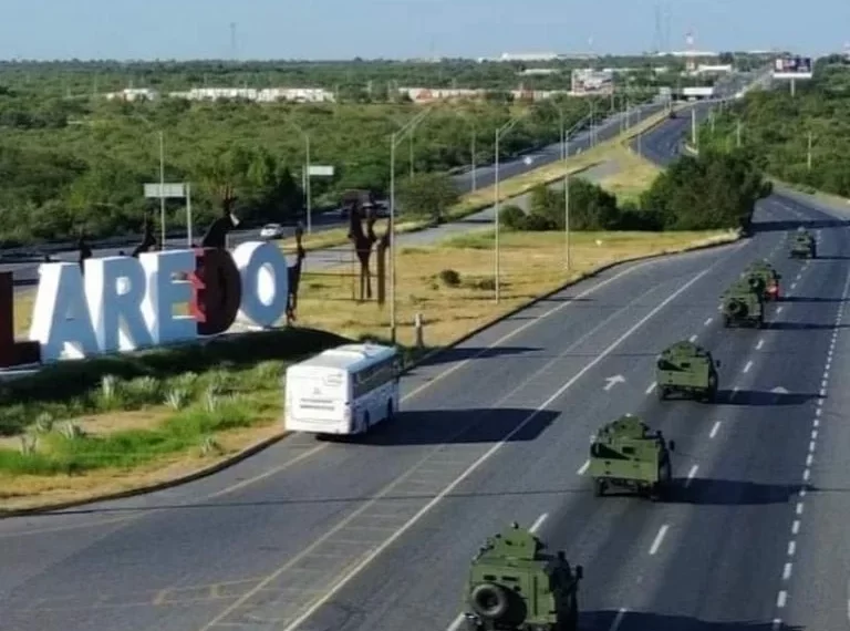 Cambia estrategia: Gob Federal envía contingente de vehículos blindados a Tamaulipas