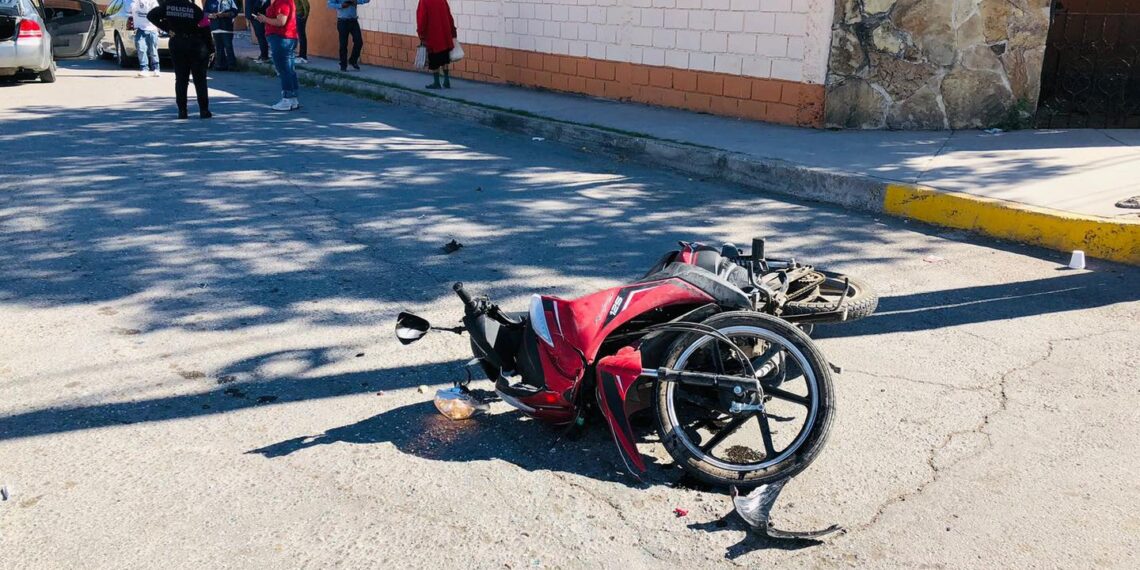 Muere motociclista tras choque en Villa de Fuente
