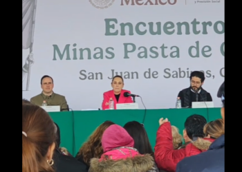 Asegura Sheinbaum que rescate de mineros en Pasta de Conchos no parará en los 6 años de su gobierno