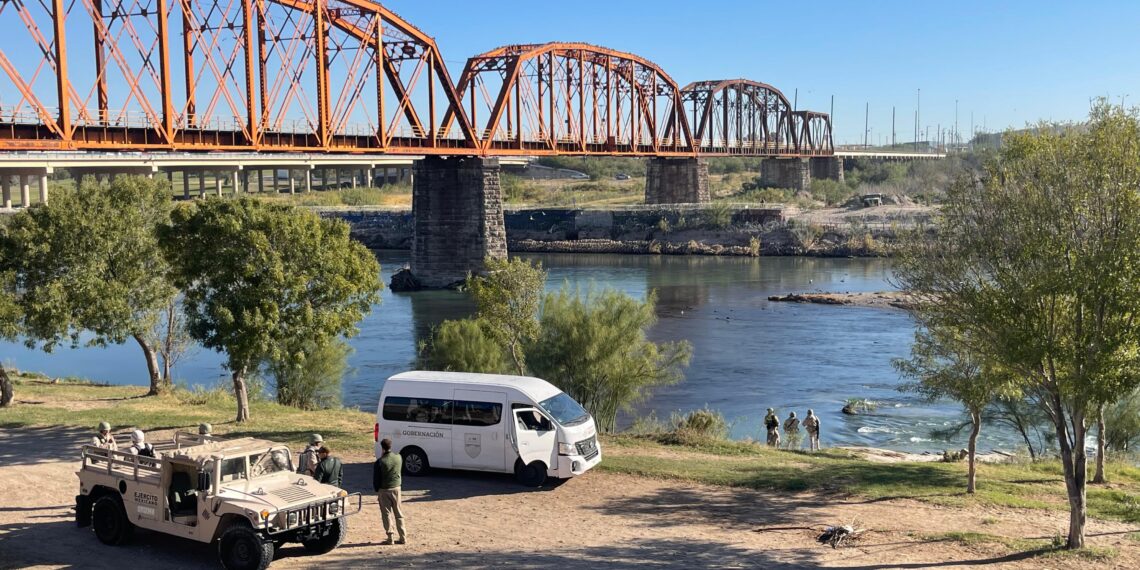 Regresan operativos de SEDENA y Migración al Río Bravo