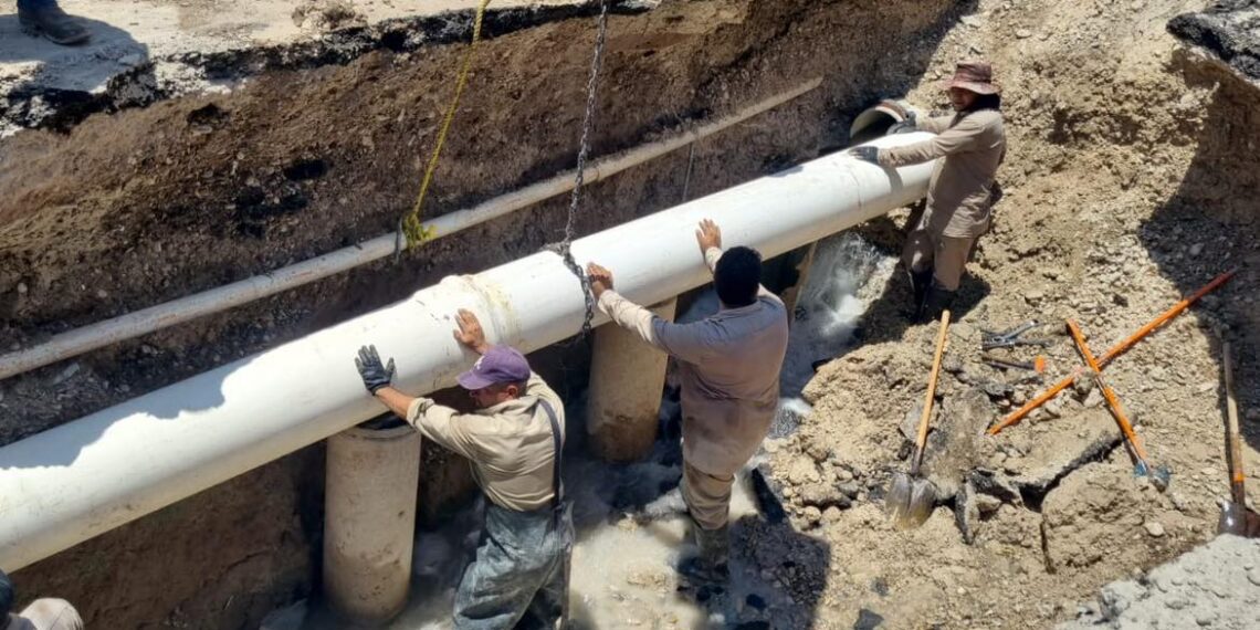 Deben cambiarse 500 kilómetros de tubería de agua en PN