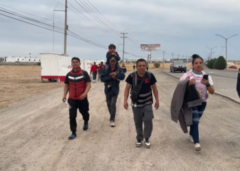Llega caravana migrante a PN en la antesala de toma de posesión de Trump