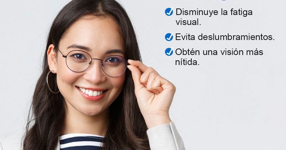 Óptica Krystal ofrece lentes graduados con antireflejante