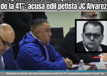 “Regidor Ricardo Múzquiz es facturero de la 4T”: acusa edil petista JC Álvarez