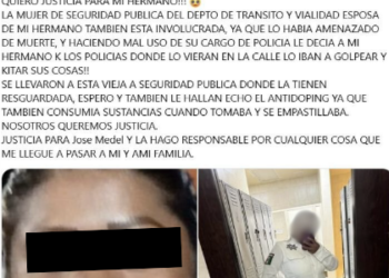 Acusan a policía de PN por amenazas a joven asesinado en col Vista Hermosa