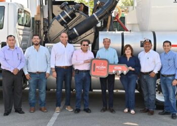 Nuevo camión vactor reforzará atención a reportes en Acuña