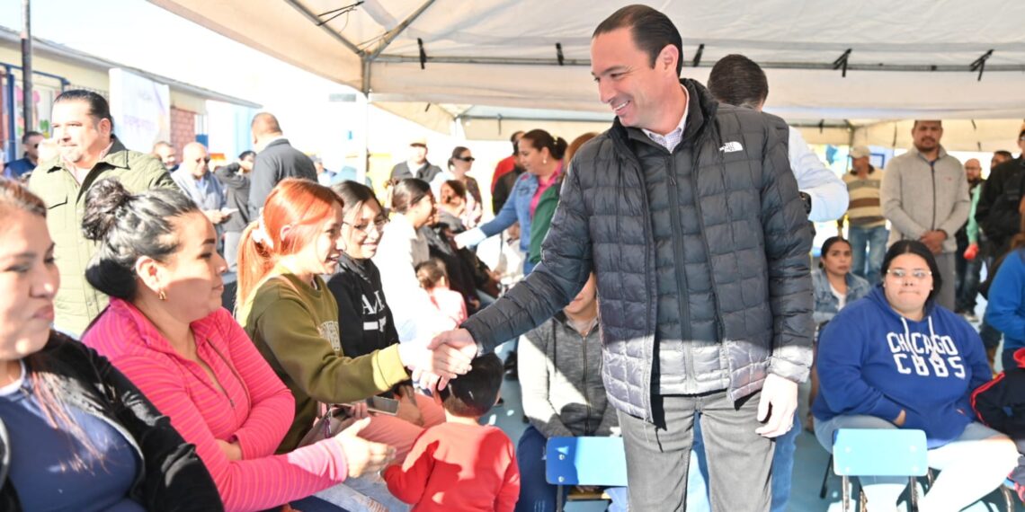 Brigada «Por Amor a Tu Escuela» lleva mejoras y compromisos al JN Niños Héroes