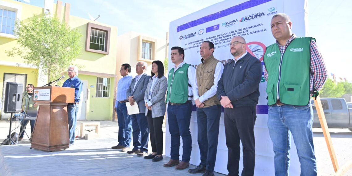 Arranca Campaña de Descacharrización en Acuña para Combatir el Dengue