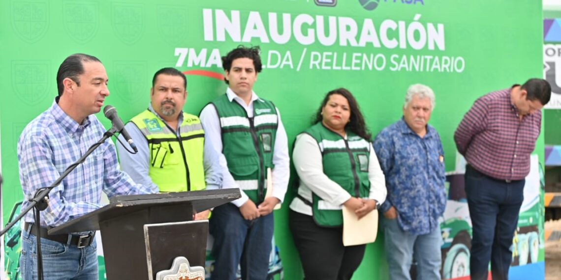 Inauguran séptima celda del relleno sanitario de Acuña