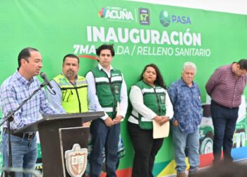 Inauguran séptima celda del relleno sanitario de Acuña