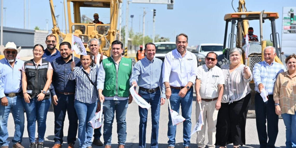 Inicia modernización de libramiento «José de las Fuentes Rodríguez» de Acuña