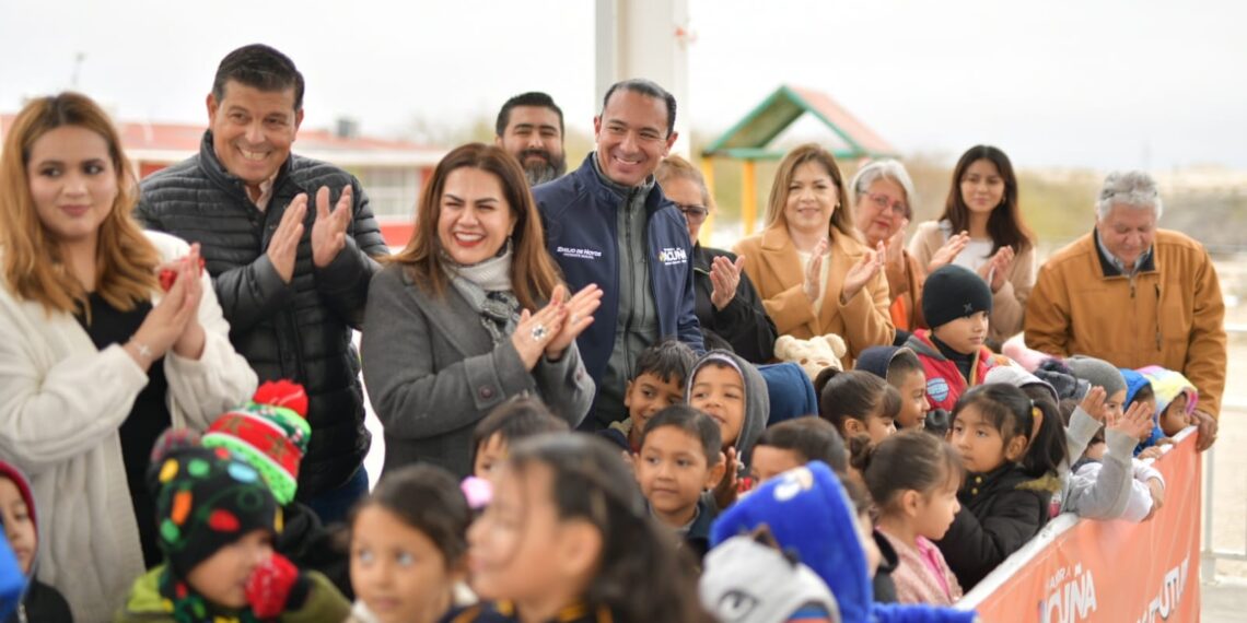 Gobierno de Acuña refuerza infraestructura educativa en jardín de niños Coahuila