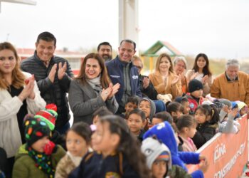 Gobierno de Acuña refuerza infraestructura educativa en jardín de niños Coahuila