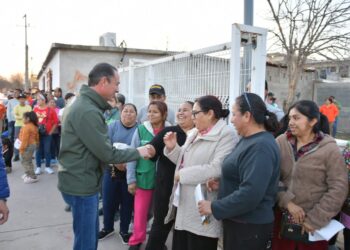 Continúa brigada «Por amor a nuestra gente» en col Santa Martha