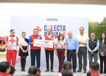 Gobierno de Unidad y Cruz Roja Mexicana dan arranque a colecta anual 2026