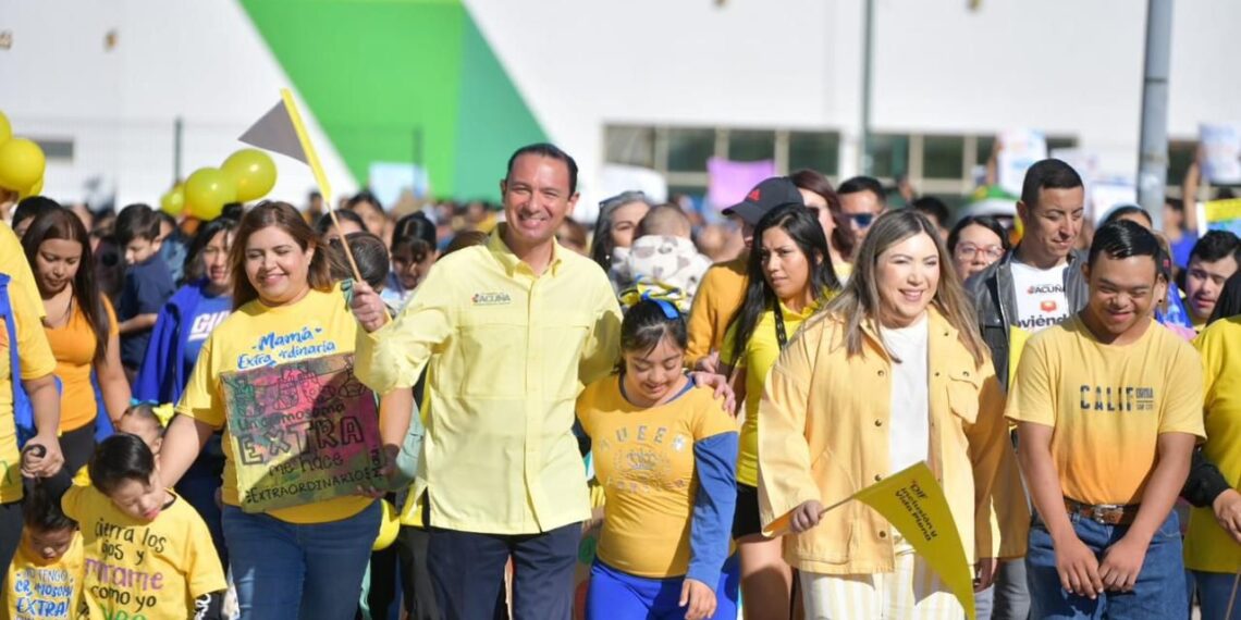 Caminata inclusiva bajo el programa «Moviéndonos con amor»