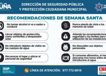 Recomendaciones para Semana Santa