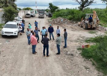 Arrancan labores de limpieza en fraccionamientos San Alberto y San Diego
