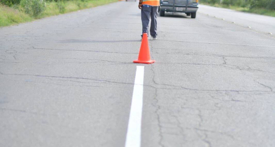 Realizan trabajos de señalización para Acuña con mayor seguridad