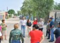 Supervisa Emilio de Hoyos pavimentación de Fraccionamiento Ampliación Santa Rosa