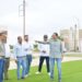 Entrega Emilio de Hoyos rehabilitación de espacio deportivo en colonia Colinas del Valle