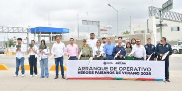 Gobierno Municipal da inicio a Operativo Héroes Paisano Verano 2026