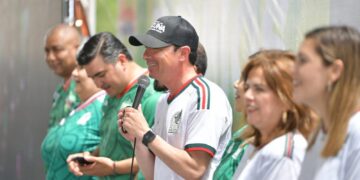 Gobierno de Acuña celebra en grande inicio de la fiesta mundialista