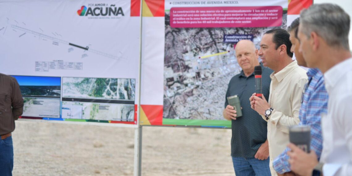 Inicia construcción de Avenida México; beneficiará a más de 40 mil trabajadores