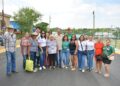 Entrega Emilio de Hoyos pavimentación en Colonia Gámez