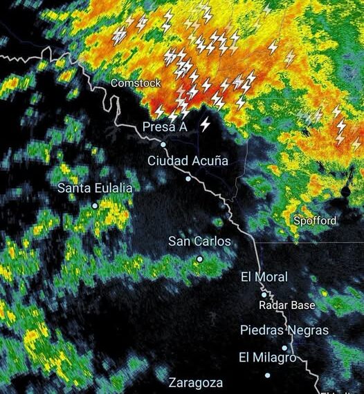 Aviso de Protección Civil sobre activación de alerta temprana por tormentas