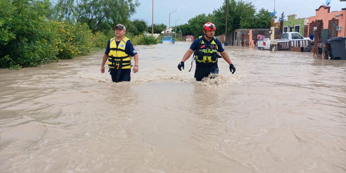 Disminuyen niveles de agua pero Acuña mantiene alerta por pronóstico de nuevas lluvias