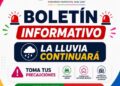 Actualización por fuertes lluvias
