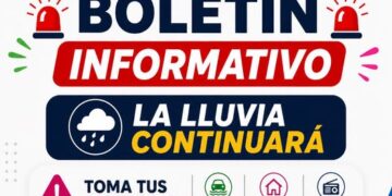 Actualización por fuertes lluvias