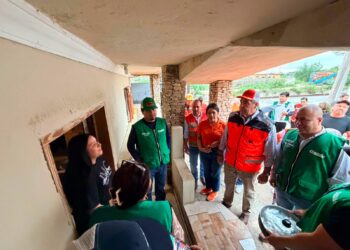 Autoridades municipales refuerzan atención en zonas afectadas por lluvias